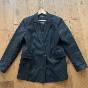Rails Black Blazer Classic Tailored Suit Jacket